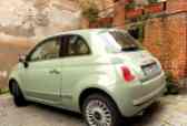 Little mint car (Siena, Italy)